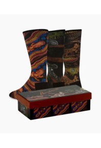 Bamboozld Mens Indigenous Australian Gift Box Sock Set
